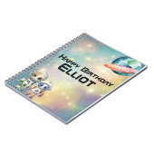 銀河の誕生日思い出帳 ノートブック (左側)