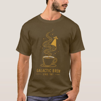銀河の醸造 – 1961年以来の星間コーヒー Tシャツ