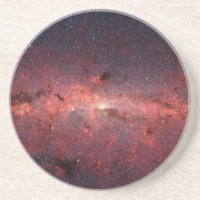 銀河の銀河核、星、雲、集り