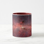 銀河の銀河核、星、雲、集り マグカップ (中央)