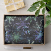 銀河の雪の結晶 天空のクリスマス 薄葉紙 (ギフト)