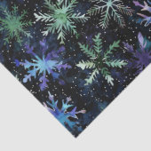 銀河の雪の結晶 天空のクリスマス 薄葉紙 (詳細)