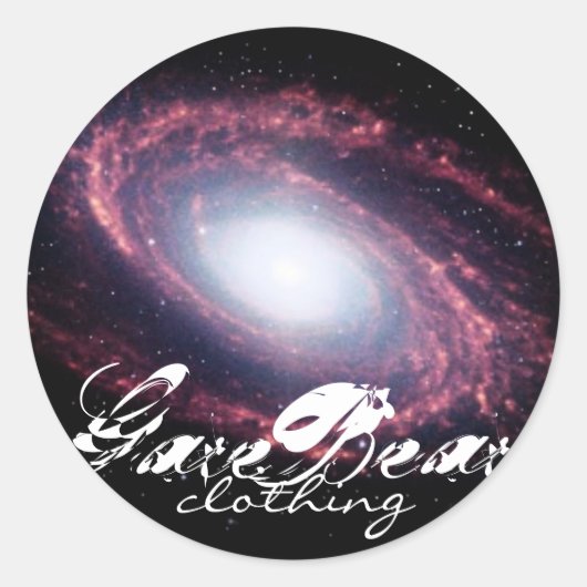銀河のGareBear衣類 ラウンドシール (正面)