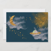 銀河を巡る宇宙の誕生日パーティー 招待状 (裏面)