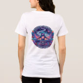 銀河を超えるDJ Tシャツ (裏面)