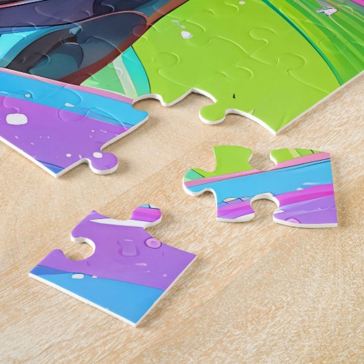 銀河アウラ ジグソーパズル (側面)