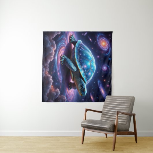 銀河ウミガメ タペストリー (インサイチュ(横))