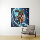 銀河ウミガメ タペストリー (インサイチュ(横))