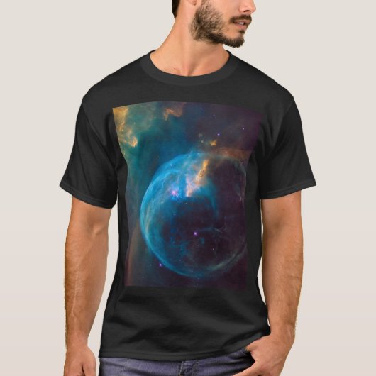 銀河カッコいい宇宙写真カッコいい宇宙写真 Tシャツ (正面)