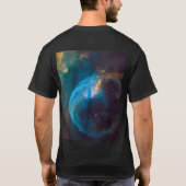 銀河カッコいい宇宙写真カッコいい宇宙写真 Tシャツ (裏面)
