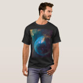 銀河カッコいい宇宙写真カッコいい宇宙写真 Tシャツ (正面フル)