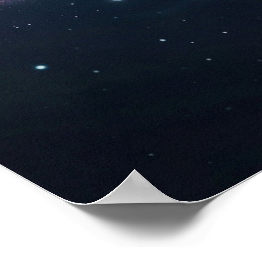 銀河カメ宇宙の海 ポスター (角)