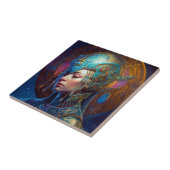 銀河クイーンSFファンタジーアート タイル (側面)