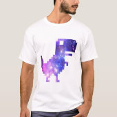 銀河クロームティラノサウルス Tシャツ (正面)