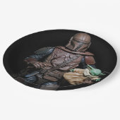 銀河クールの賞金狩猟パーティー紙プレート ペーパープレート (アングル)