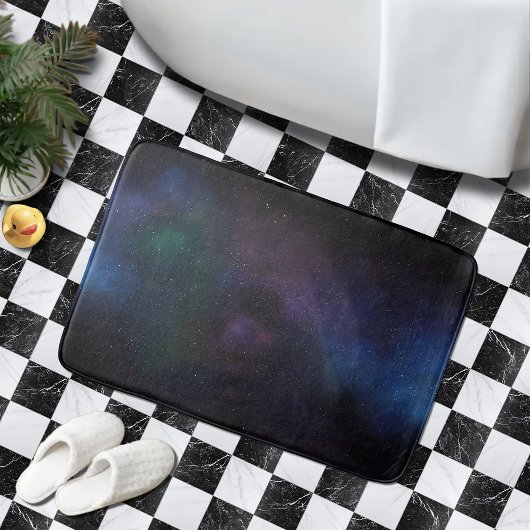 銀河コズミック星雲 バスマット