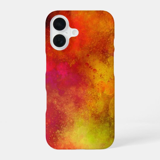 銀河スプレー塗装エフェクトiPhone 16ケース iPhone 16ケース (裏面)
