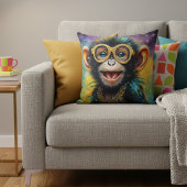 銀河チャームモンキースロークッション クッション