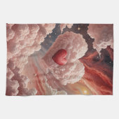 銀河ハート キッチンタオル (横)