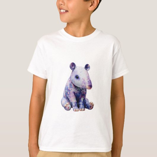 銀河パステルタピール キッズ Tシャツ (正面)