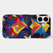 銀河パラダイス - 華やかな抽象的な星空 Case-Mate iPhoneケース (裏面 (横))