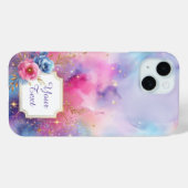 銀河パーソナライズされた開花 Case-Mate iPhoneケース (裏面 (横))