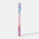 銀河パーソナライズされた開花 iPhone 15ケース (右側面)