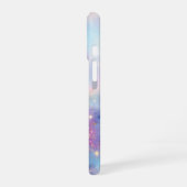 銀河パーソナライズされた開花 iPhone 16ケース (左側面)