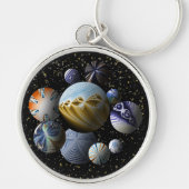 銀河フリンジ キーホルダー (正面)