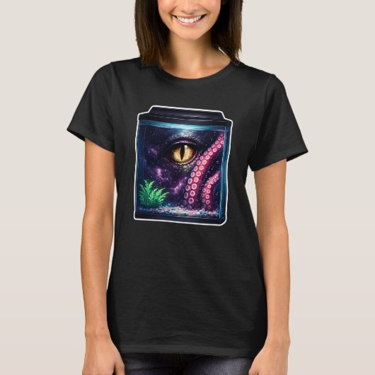 銀河ベタ魚 Tシャツ (正面)