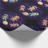 銀河ホイールラッピング紙 ラッピングペーパー (角)