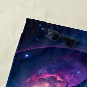 銀河ポータルファンタジー | コズミックゲートウェイ ビーチタオル (インサイチュ)