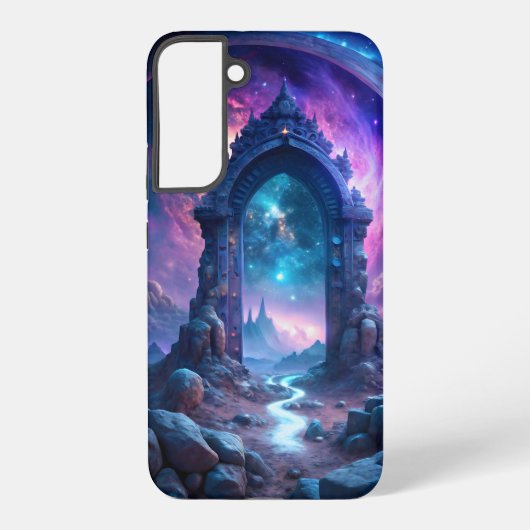 銀河ポータルファンタジー | コズミックゲートウェイ SAMSUNG GALAXYケース (裏面)