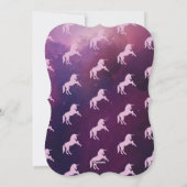 銀河ユニコーン写真パーティー招待状 シーズンカード (裏面)