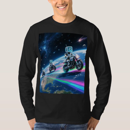 銀河ロボットレース Tシャツ (正面)