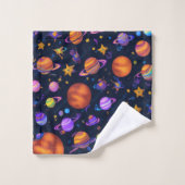 銀河ワンダーランド –  バスタオルセット (ウォッシュタオル)