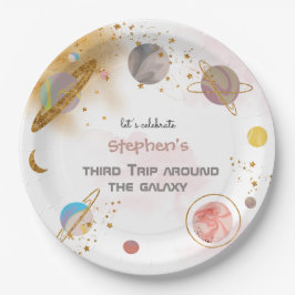銀河一周 宇宙の誕生日 ペーパープレート