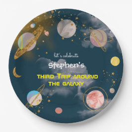 銀河一周 宇宙の誕生日 ペーパープレート