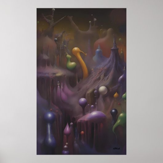 銀河中央からのぼんやりレポート ポスター (正面)