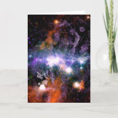 銀河中心の天の川銀河系X線ハッブル カード (正面)