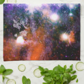 銀河中心の天の川銀河系X線ハッブル キッチンタオル (折り畳み)