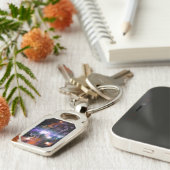 銀河中心の天の川銀河系X線ハッブル キーホルダー (側面)