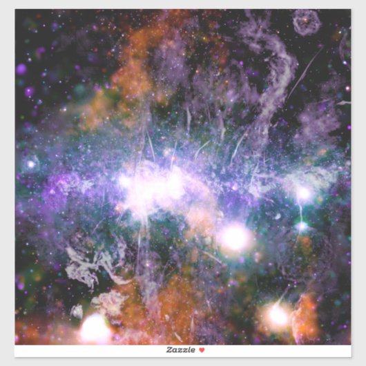 銀河中心の天の川銀河系X線ハッブル シール (シート)