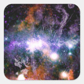 銀河中心の天の川銀河系X線ハッブル スクエアシール (正面)