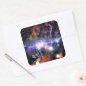 銀河中心の天の川銀河系X線ハッブル スクエアシール (封筒)