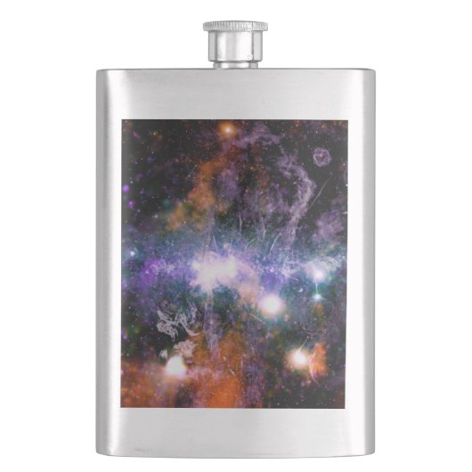 銀河中心の天の川銀河系X線ハッブル フラスク (正面)