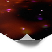 銀河中心の天の川銀河系X線ハッブル ポスター (角)