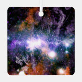 銀河中心の天の川銀河系X線ハッブル メタルオーナメント (裏面)