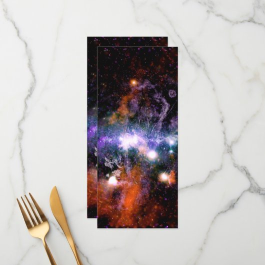 銀河中心の天の川銀河系X線ハッブル メニュー (正面/裏面インサイチュ)