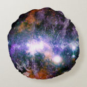 銀河中心の天の川銀河系X線ハッブル ラウンドクッション (裏面)